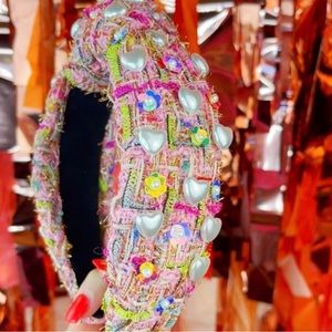 Brianna Cannon NWT headband with pearls